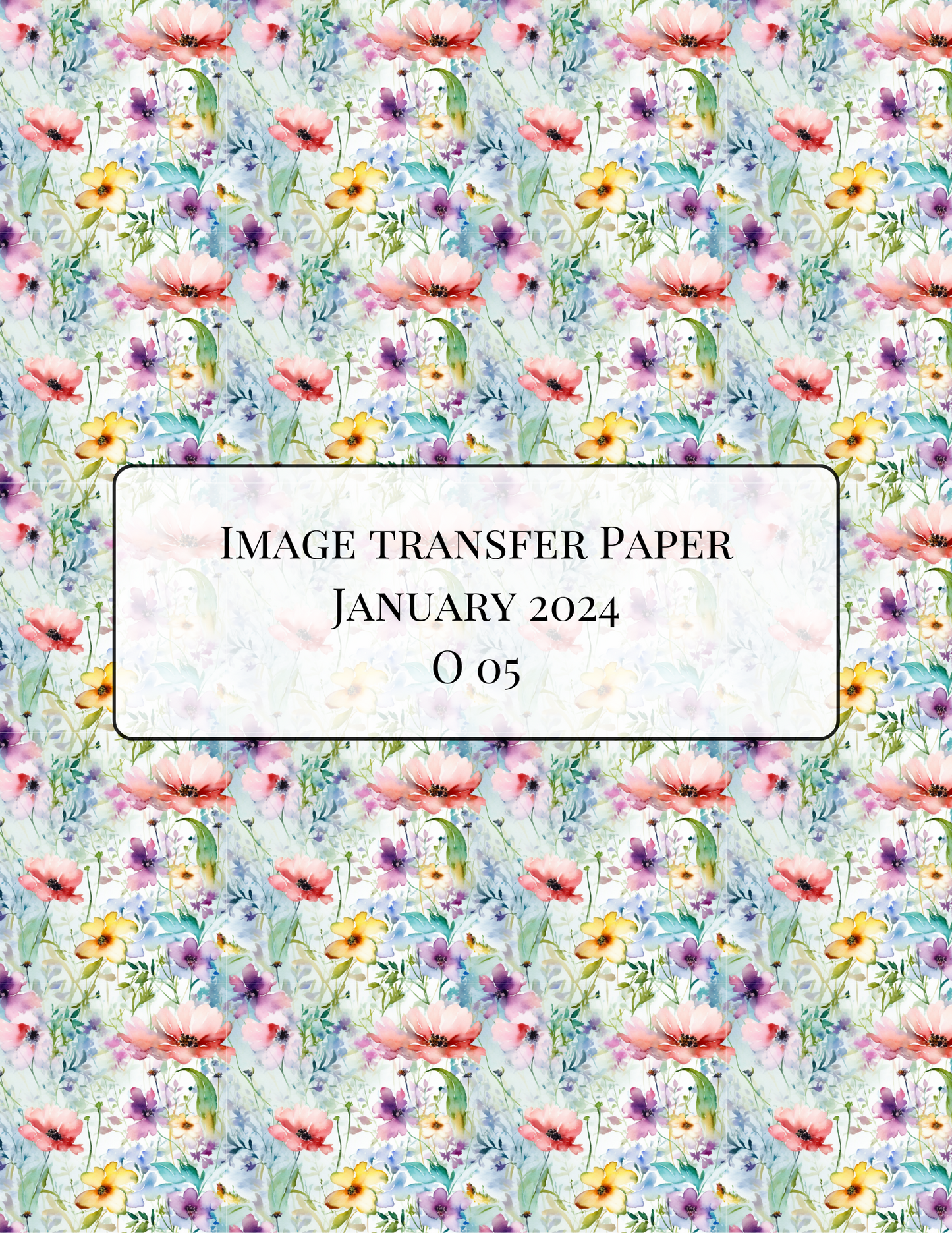 O05 Transfer Paper - January Launch