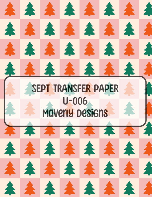 U-006 - September 2024 - Transfer Paper