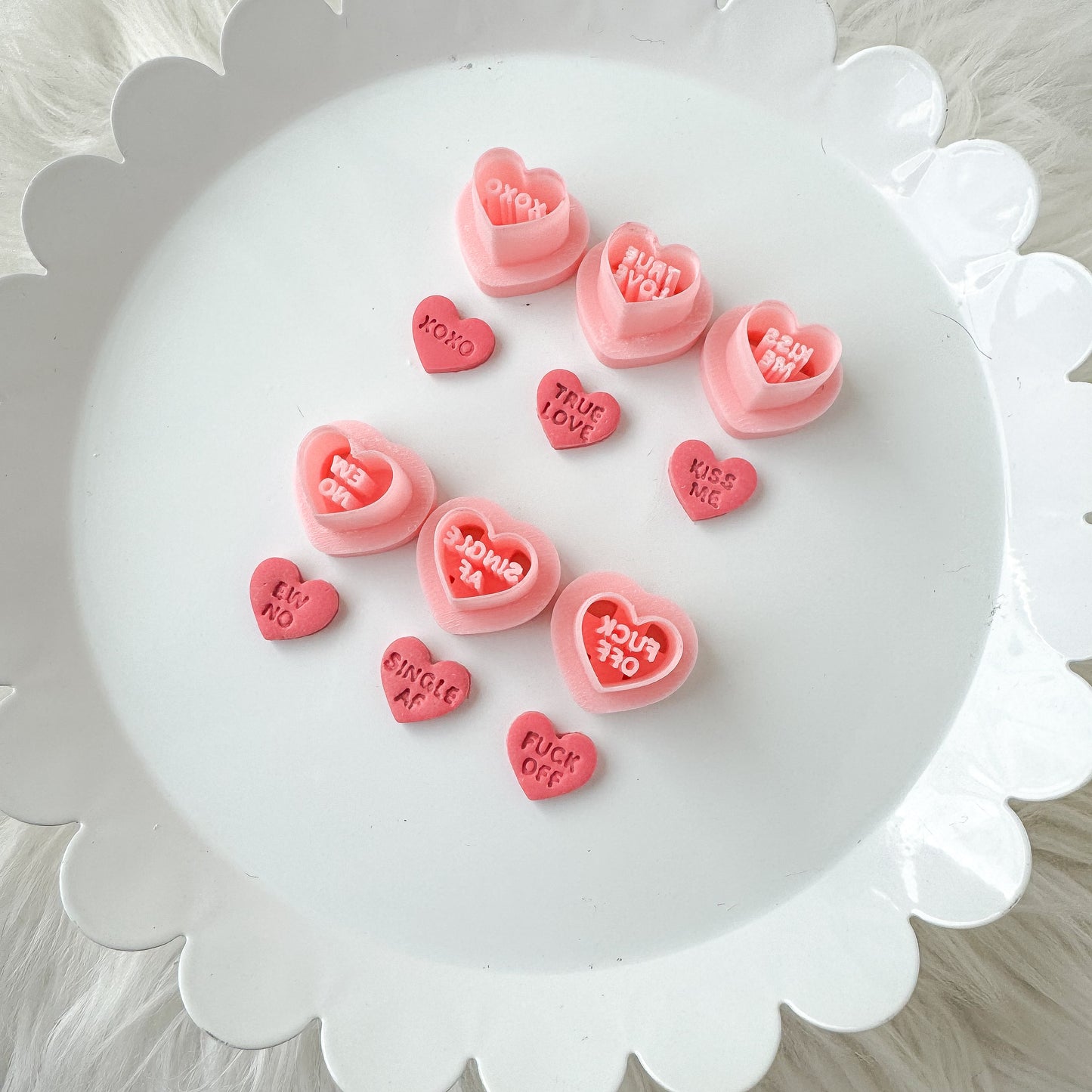 .50in Conversation Hearts - Valentines Day Collection - December 2024