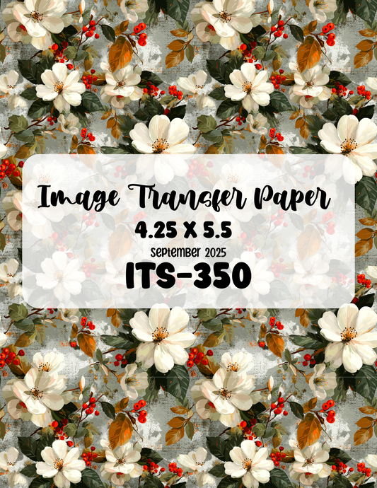 ITS-350 - Transfer Paper - September 2025 Launch