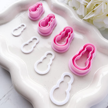 XL Snowman Outline/Cut Out - Clay Cutter - October 2025 Launch