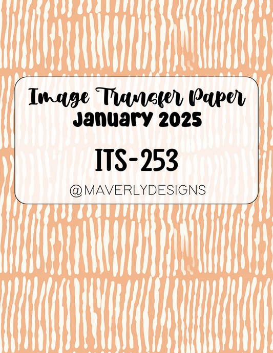 ITS-253 - Transfer Paper - January 2025 Launch