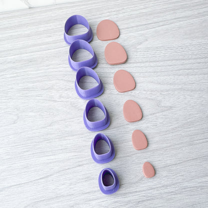 Basic A - Flat Bottom Oval Clay Cutter-February 2024 Launch