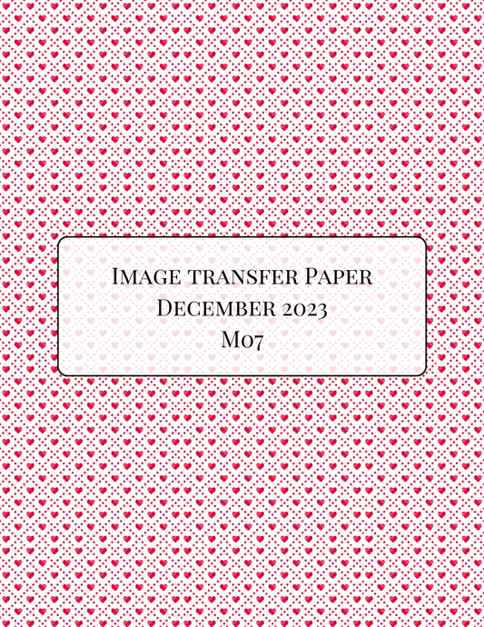 M07 Transfer Paper - December 2023 Launch