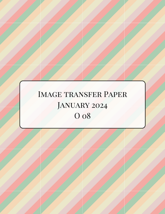 O08 Transfer Paper - January Launch