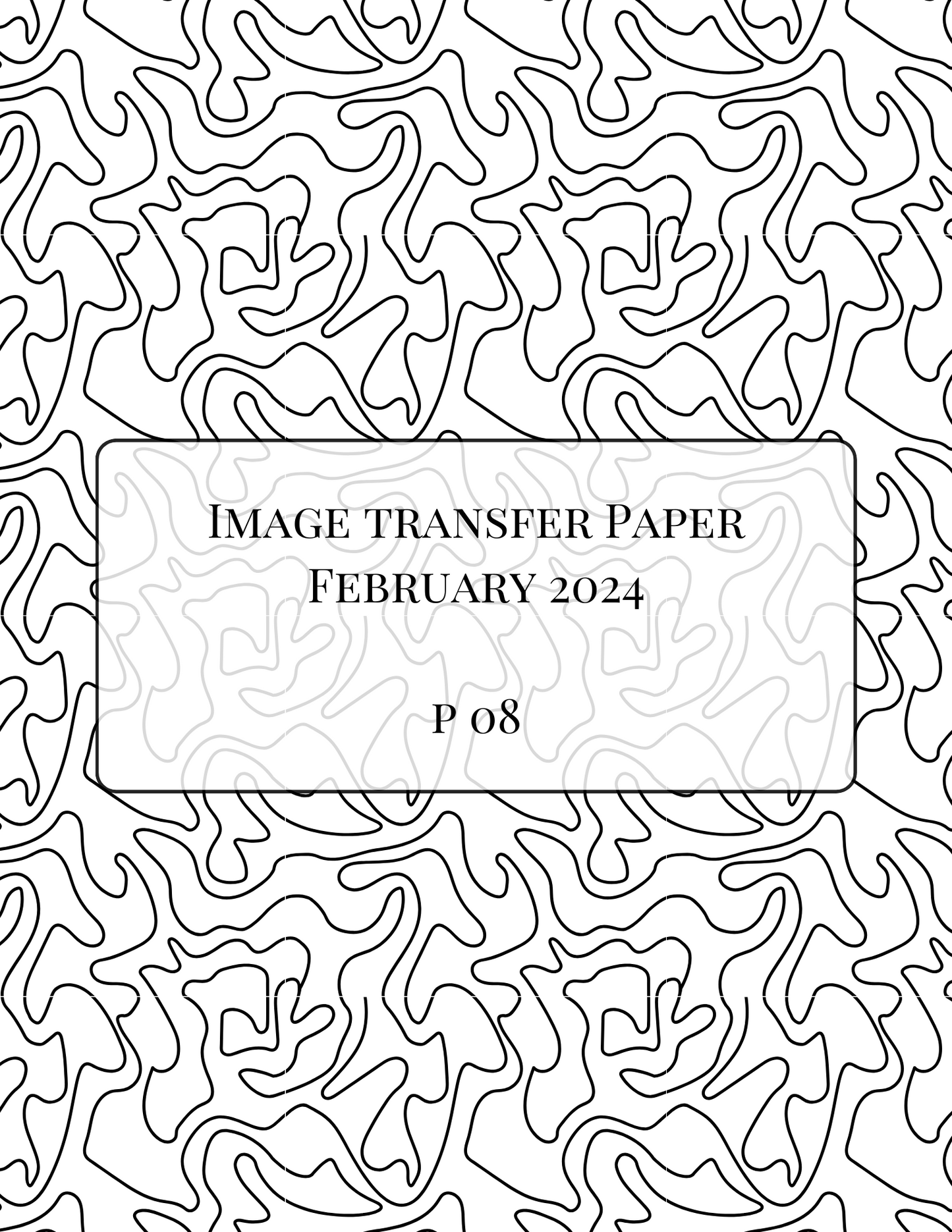 ITS-112 - IMAGE TRANSFER PAPER (P08)