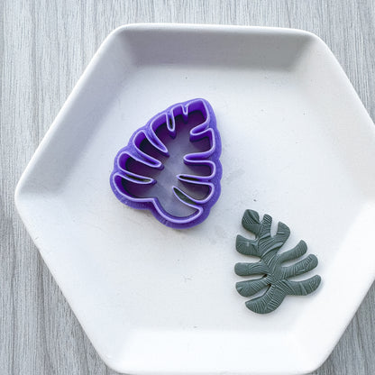 Tropical Leaf Clay Cutter-February 2024 Launch