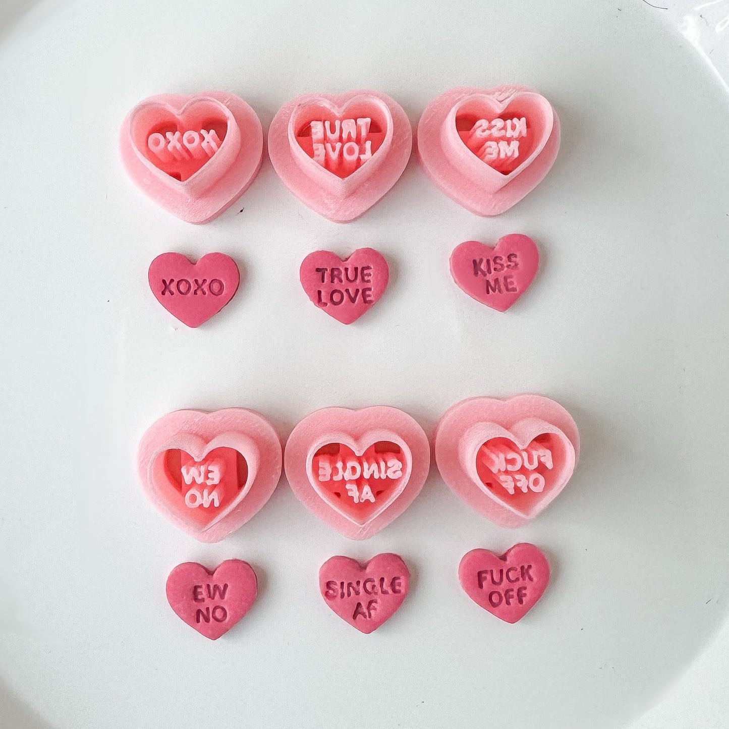 .50in Conversation Hearts - Valentines Day Collection - December 2024