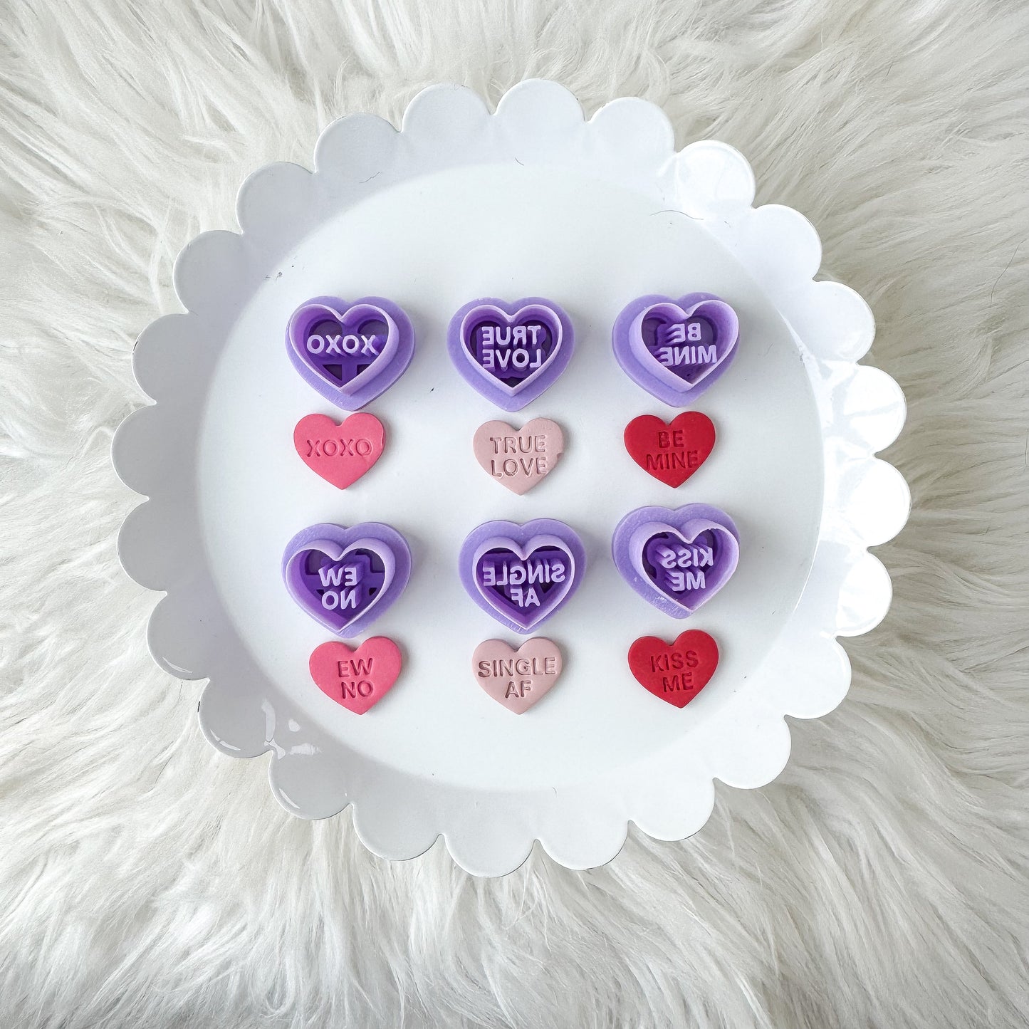 Conversation Hearts - .75in - Valentines Day Collection - December 2024