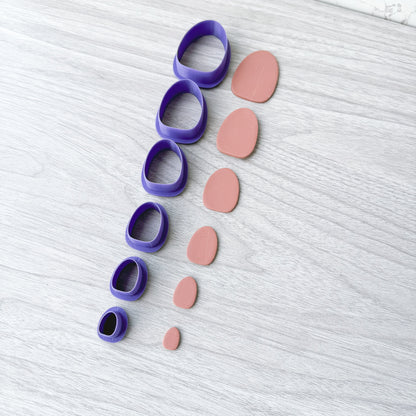 Basic A - Flat Bottom Oval Clay Cutter-February 2024 Launch