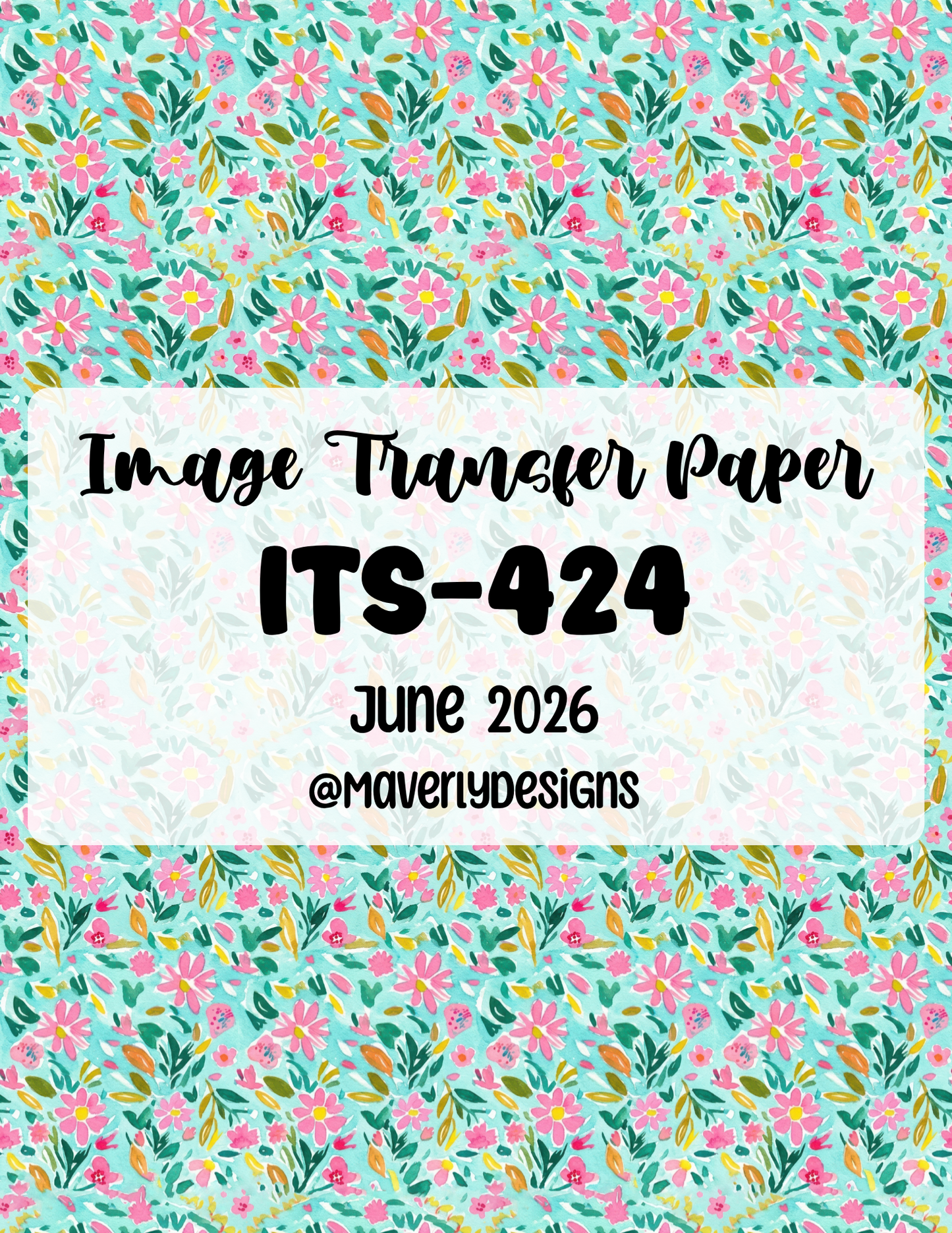 ITS-424 - Transfer Paper - June 2026 Launch