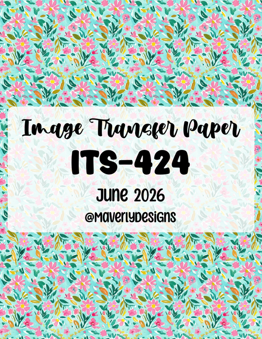 ITS-424 - Transfer Paper - June 2026 Launch