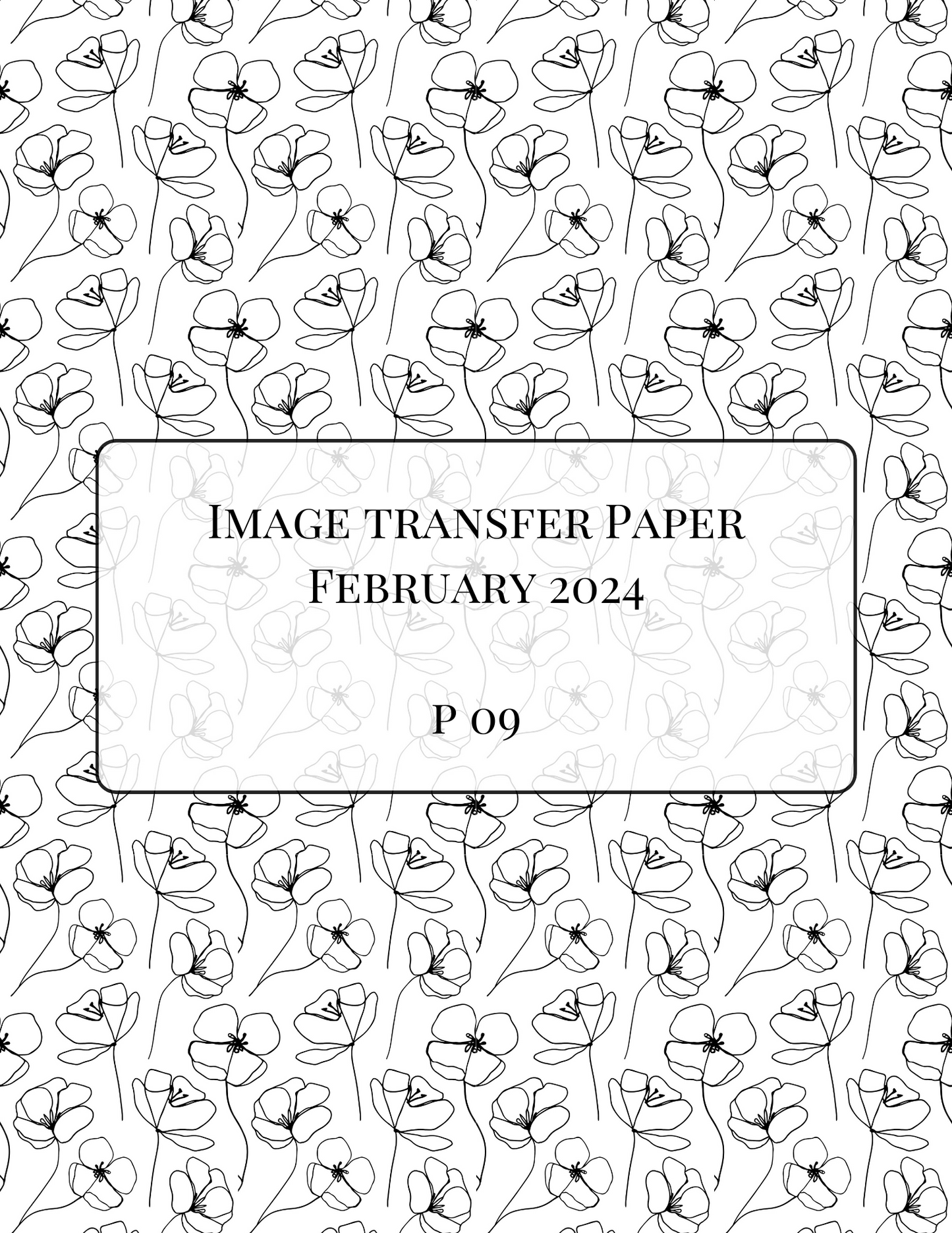 ITS-113 - IMAGE TRANSFER PAPER (P09)