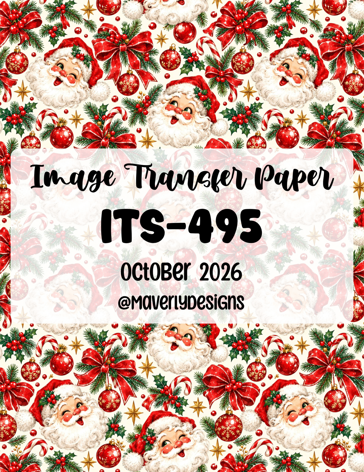 ITS-495 - Transfer Paper - October 2026 Launch