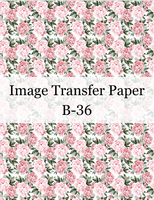 B-36 - Transfer Paper