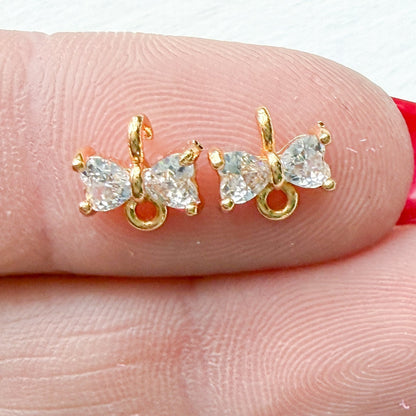 Baby CZ Gem Connectors - 10 PIECES - December 2025 Launch