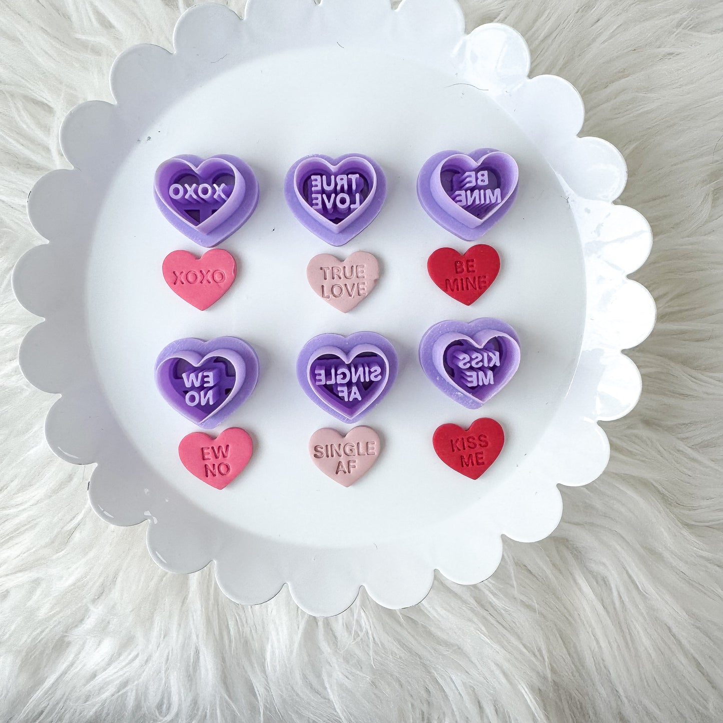 Conversation Hearts - .75in - Valentines Day Collection - December 2024