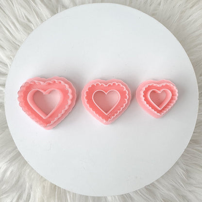 Scalloped Heart Window - Valentines Day Collection - December 2024