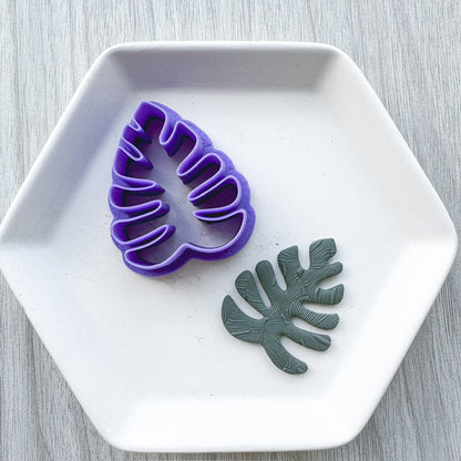 Tropical Leaf Clay Cutter-February 2024 Launch