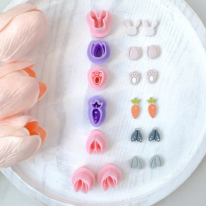 Easter/Spring Stud Pack Clay Cutter - January 2025 Launch