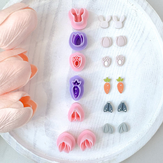 Easter/Spring Stud Pack Clay Cutter - January 2025 Launch