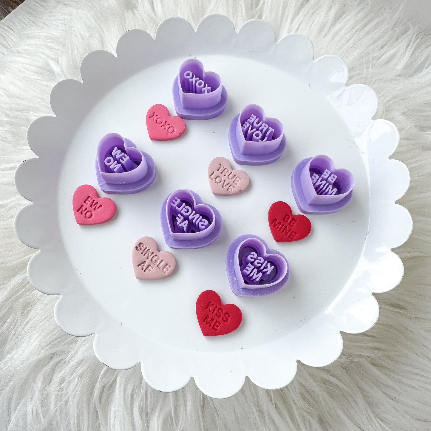 Conversation Hearts - .75in - Valentines Day Collection - December 2024