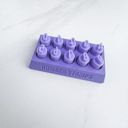 Number Stamp Set - January 2024 Launch