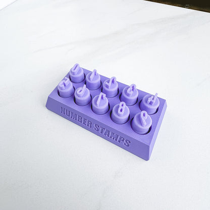 Number Stamp Set - January 2024 Launch