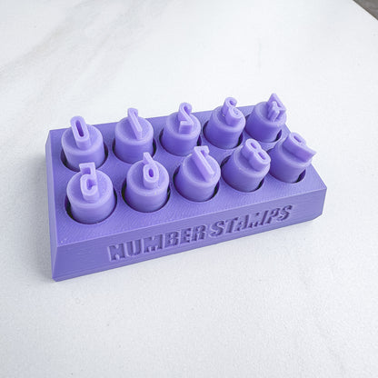 Number Stamp Set - January 2024 Launch