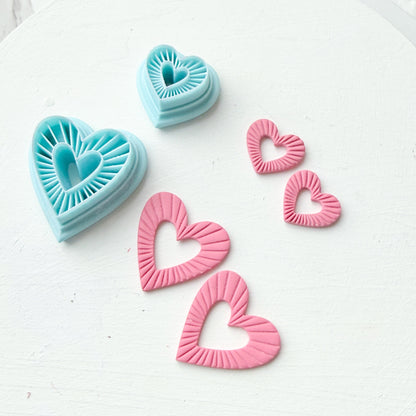 Vector Heart Window Clay Cutter - December 2025 Launch