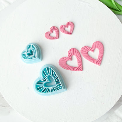 Vector Heart Window Clay Cutter - December 2025 Launch