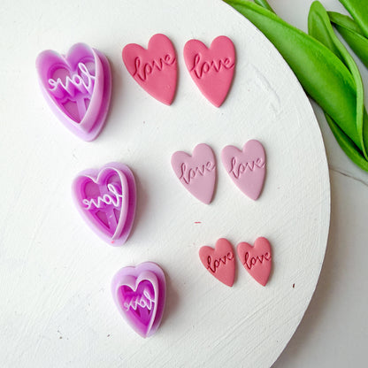Love In Heart Clay Cutter - December 2025 Launch