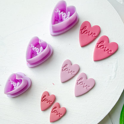 Love In Heart Clay Cutter - December 2025 Launch