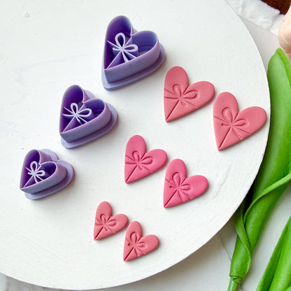 Wrapped Up Heart Clay Cutter - December 2025 Launch