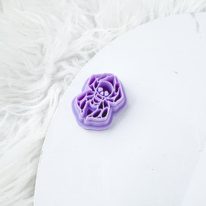 Spider Skull Imprint Clay Cutter - July 2024 Launch