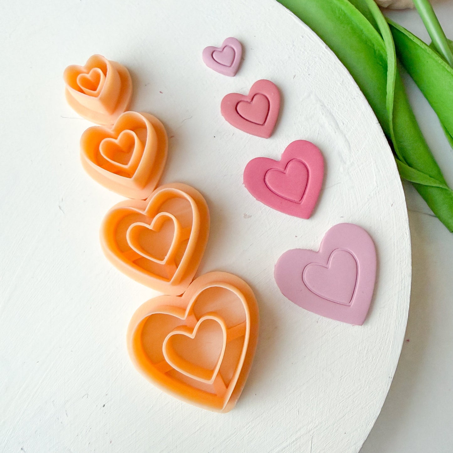 One Line Frame Heart Clay Cutter - December 2025 Launch