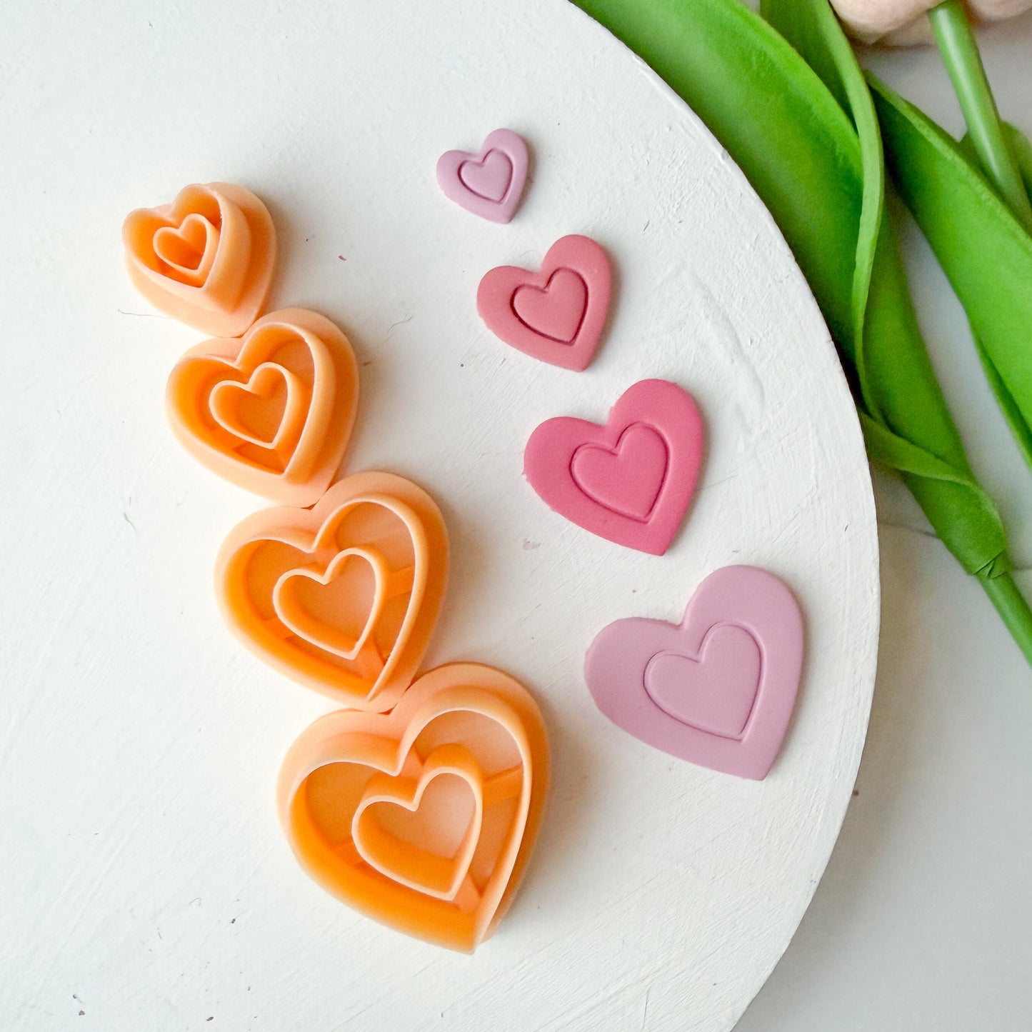 One Line Frame Heart Clay Cutter - December 2025 Launch