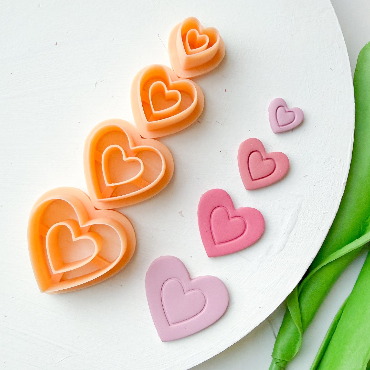 One Line Frame Heart Clay Cutter - December 2025 Launch