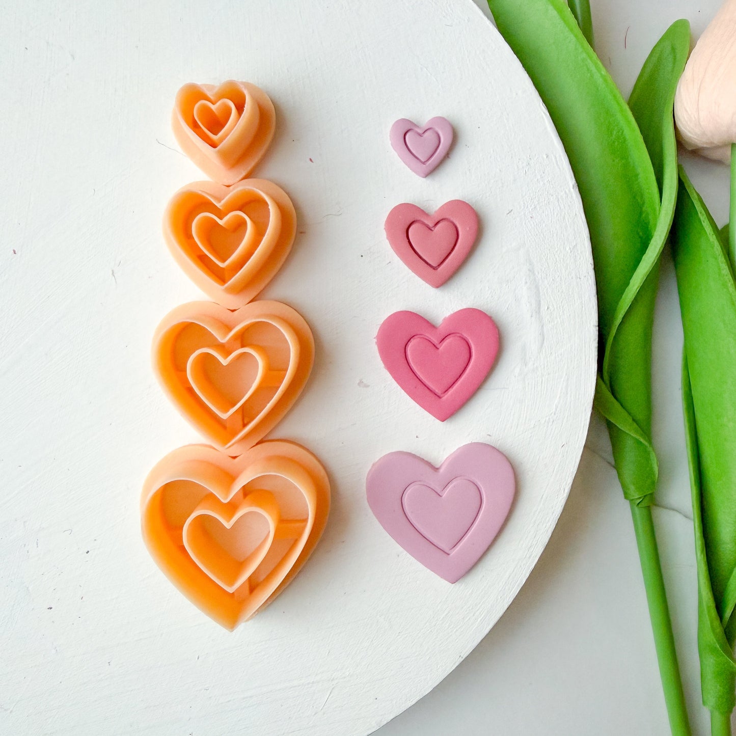 One Line Frame Heart Clay Cutter - December 2025 Launch