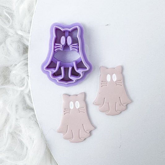 Kitty Ghost Clay Cutter - July 2024 Launch