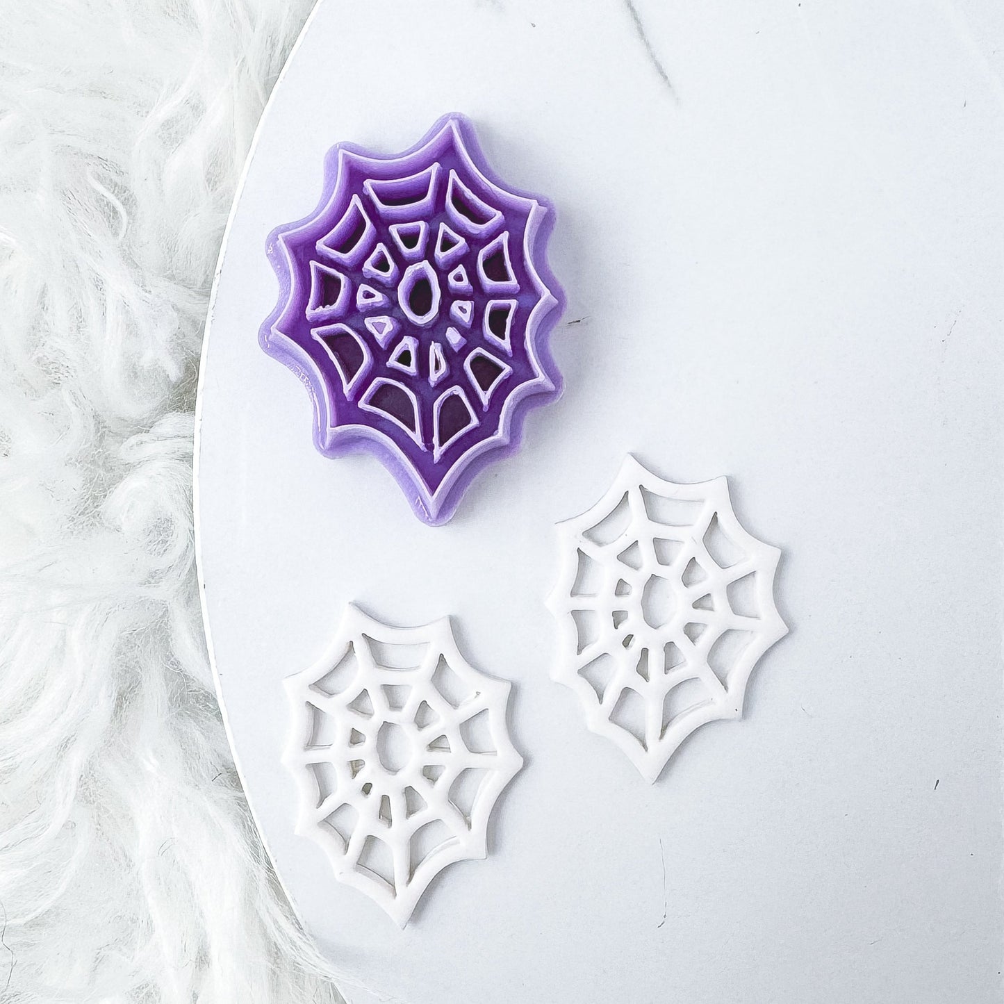 Spider Web Cut Out Clay Cutter- July 2024 Launch