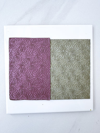 Floral Firework Texture Mat - January 2024