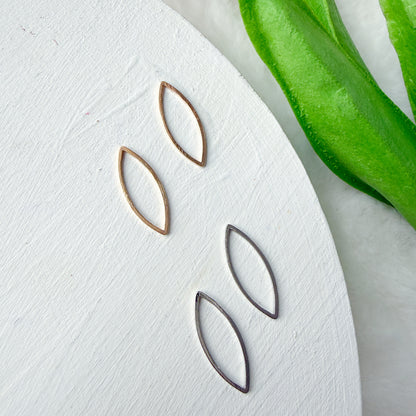 Small Almond Connector Bezel - 10 PIECES - December 2025 Launch