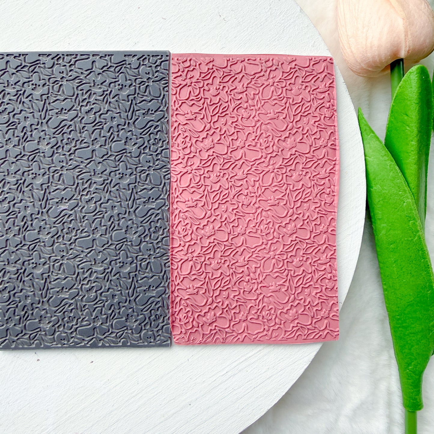 Outlined Flower Dance Texture Mat - December 2025 Launch