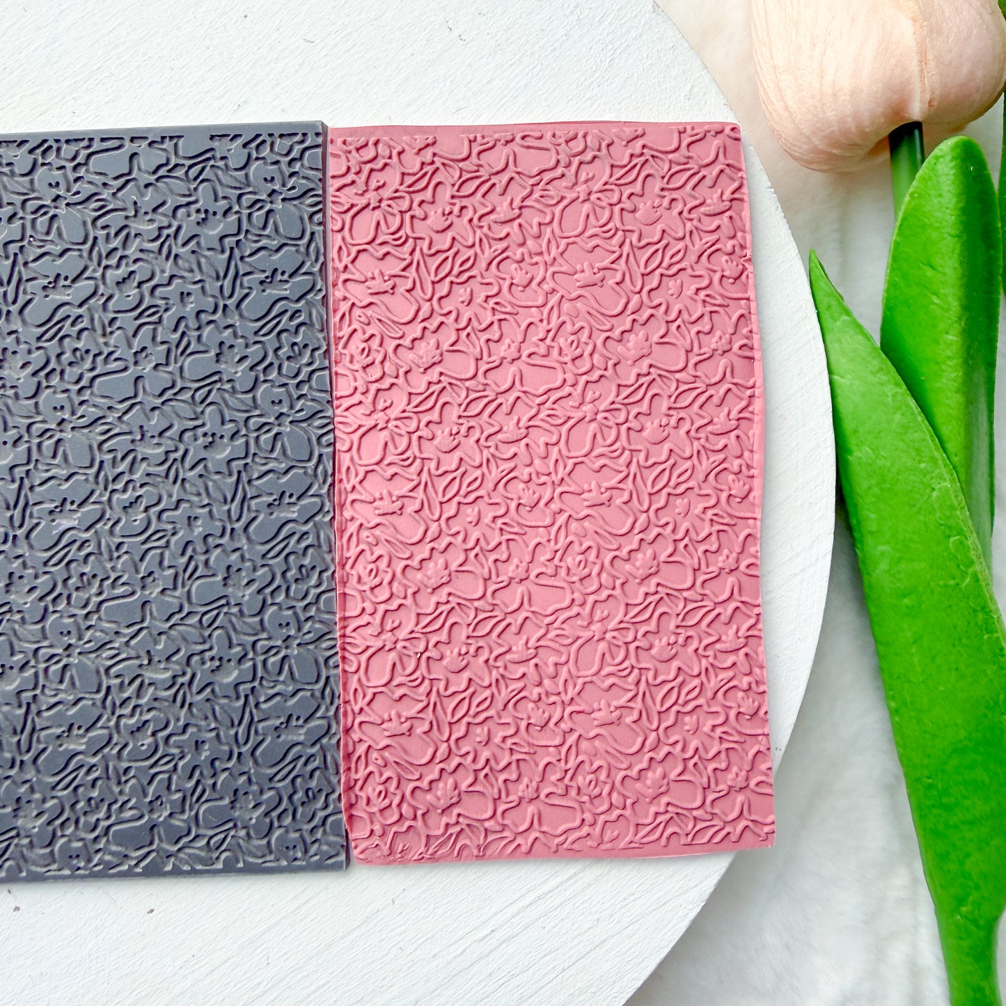 Outlined Flower Dance Texture Mat - December 2025 Launch