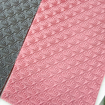 Pretty Fanned Petals Texture Mat - December 2025 Launch