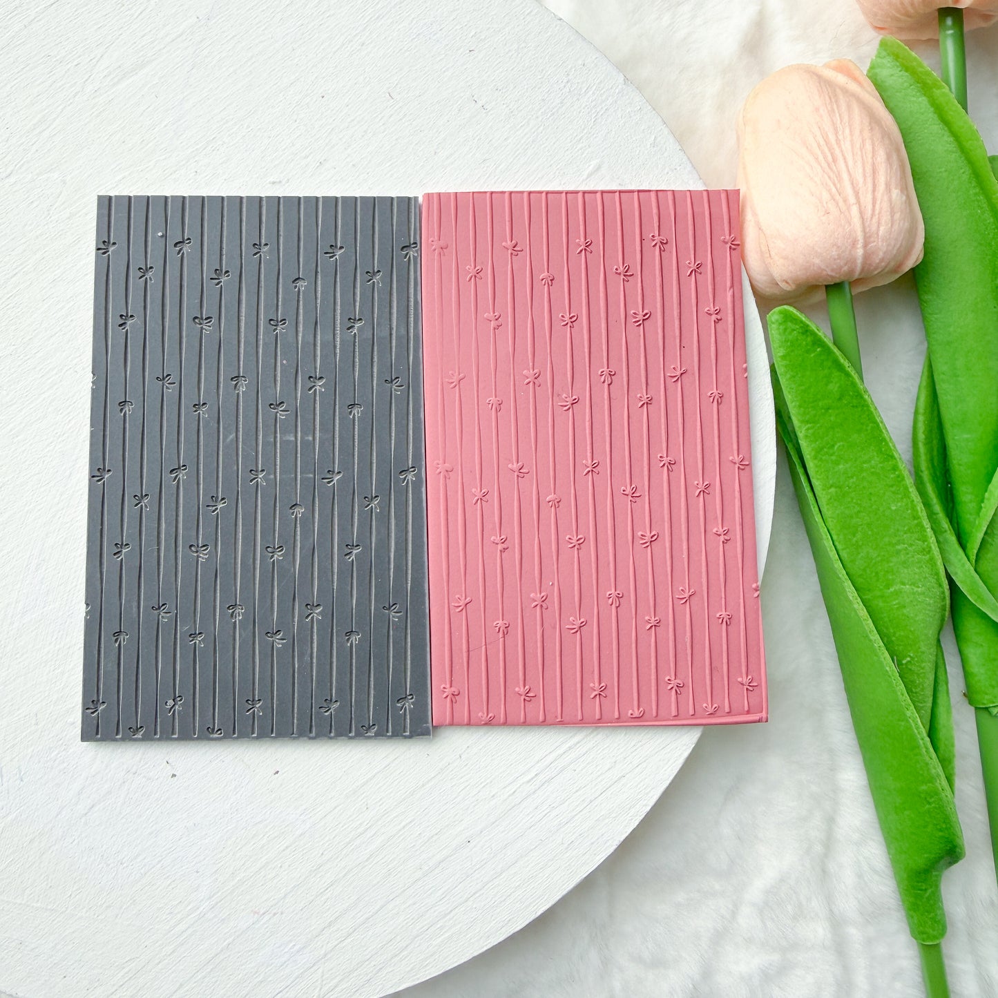 Cascading Coquette Texture Mat - December 2025 Launch