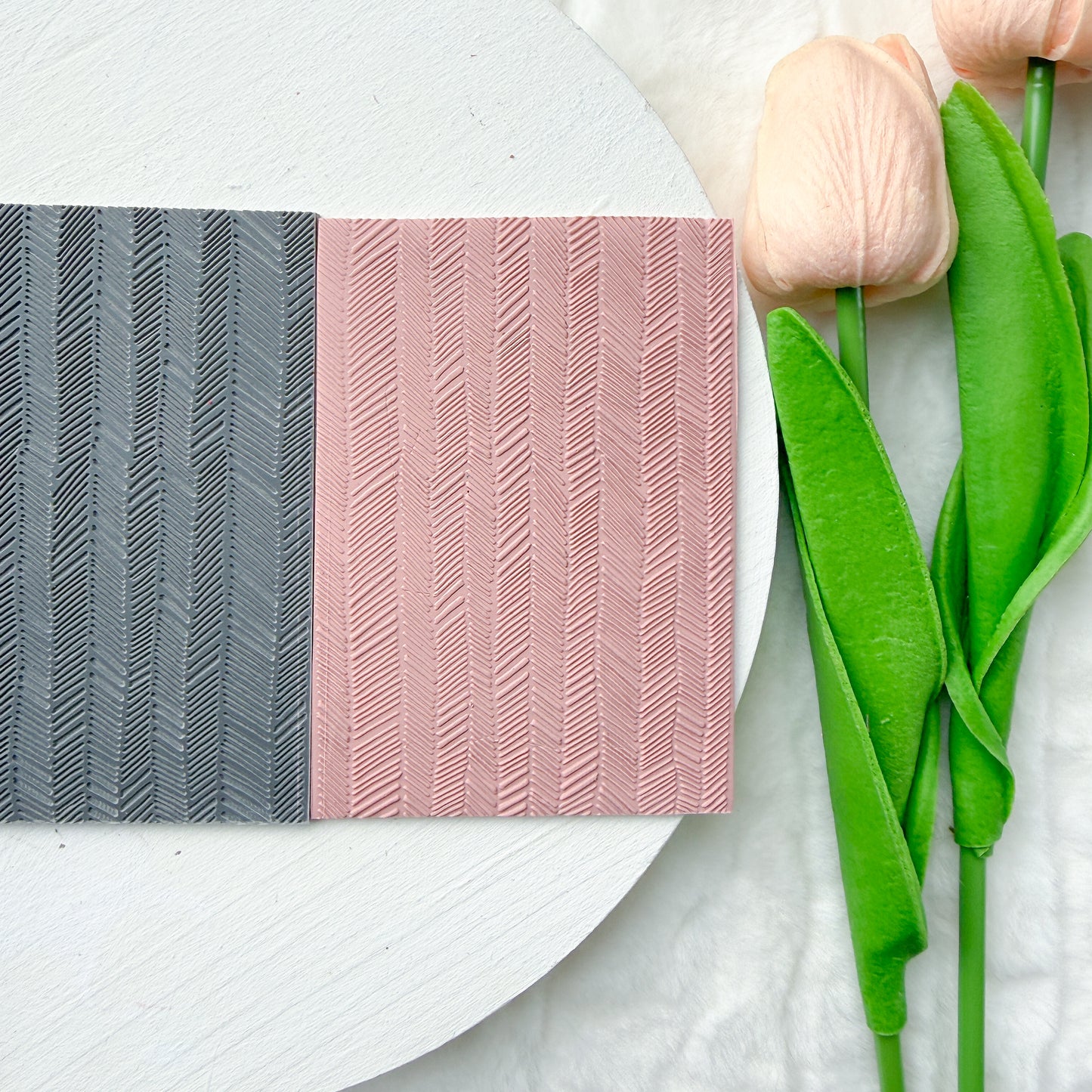 Mud Cloth Stitch Texture Mat - December 2025 Launch