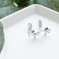 Clip On Ribbon Bow Stud Finding - (10 Pieces)