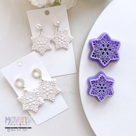 Imprint Snowflake Clay Cutter - September 2024 Launch